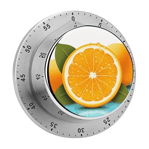Fresh Orange Fruit Timer Küchentimer zum Kochen, magnetische Timer, keine Batterien, magnetische Rückenlehne, Countdown-Timer für Klassenzimmer, Zuhause, Studium und Kochen Fresh Orange Fruit Timer Küchentimer zum Kochen, magnetische Timer, keine Batterien, magnetische Rückenlehne, Countdown-Timer für Klassenzimmer, Zuhause, Studium und Kochen von Rkklvbns