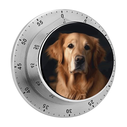 Golden Retriever Timer Küchentimer zum Kochen, magnetische Timer, keine Batterien, magnetische Rückenlehne, Countdown-Timer für Klassenzimmer, Zuhause, Studium und Kochen Golden Retriever Timer Küchentimer zum Kochen, magnetische Timer, keine Batterien, magnetische Rückenlehne, Countdown-Timer für Klassenzimmer, Zuhause, Studium und Kochen von Rkklvbns