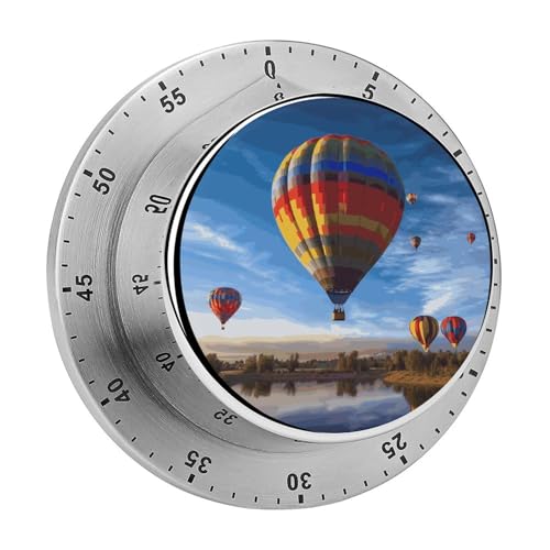 Heißluftballon-Timer, Küchentimer zum Kochen, magnetische Timer, keine Batterien, magnetische Rückenlehne, Countdown-Timer für Klassenzimmer, Zuhause, Studium und Kochen Heißluftballon-Timer, Küchentimer zum Kochen, magnetische Timer, keine Batterien, magnetische Rückenlehne, Countdown-Timer für Klassenzimmer, Zuhause, Studium und Kochen von Rkklvbns