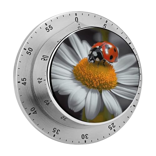 Ladybug Daisy Timer Küchentimer zum Kochen, magnetische Timer, keine Batterien, magnetische Rückenlehne, Countdown-Timer für Klassenzimmer, Zuhause, Studium und Kochen Ladybug Daisy Timer Küchentimer zum Kochen, magnetische Timer, keine Batterien, magnetische Rückenlehne, Countdown-Timer für Klassenzimmer, Zuhause, Studium und Kochen von Rkklvbns