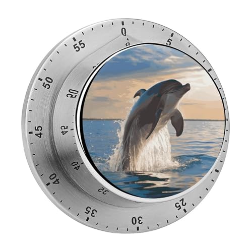 Lustiger Delfin-Timer, Küchentimer zum Kochen, magnetische Timer, keine Batterien, magnetische Rückenlehne, Countdown-Timer für Klassenzimmer, Zuhause, Studium und Kochen Lustiger Delfin-Timer, Küchentimer zum Kochen, magnetische Timer, keine Batterien, magnetische Rückenlehne, Countdown-Timer für Klassenzimmer, Zuhause, Studium und Kochen von Rkklvbns
