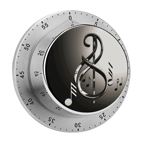 Musik-Symbol-Timer, Küchentimer zum Kochen, magnetische Timer, keine Batterien, magnetische Rückenlehne, Countdown-Timer für Klassenzimmer, Zuhause, Studium und Kochen Musik-Symbol-Timer, Küchentimer zum Kochen, magnetische Timer, keine Batterien, magnetische Rückenlehne, Countdown-Timer für Klassenzimmer, Zuhause, Studium und Kochen von Rkklvbns