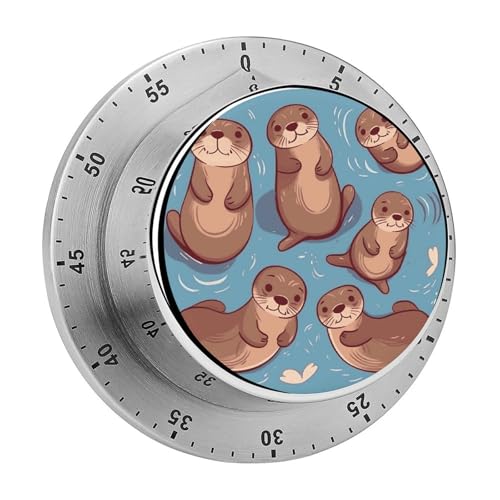 Niedlicher brauner Otter-Timer, Küchentimer zum Kochen, magnetische Timer, keine Batterien, magnetische Rückenlehne, Countdown-Timer für Klassenzimmer, Zuhause, Studium und Kochen Niedlicher brauner Otter-Timer, Küchentimer zum Kochen, magnetische Timer, keine Batterien, magnetische Rückenlehne, Countdown-Timer für Klassenzimmer, Zuhause, Studium und Kochen von Rkklvbns