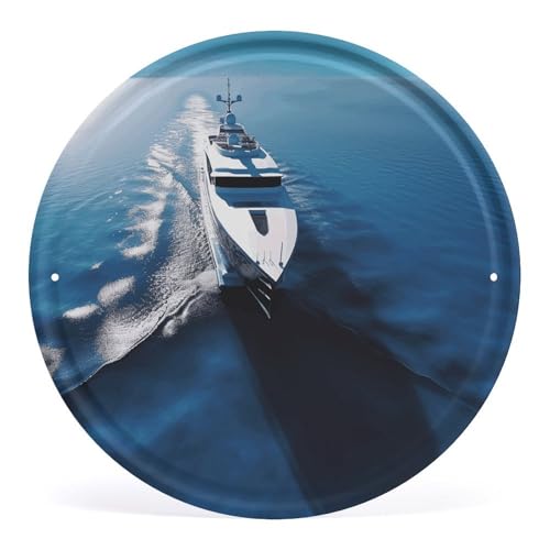Rkklvbns Yacht Segelboot Wandkunst Dekor Kreis Eisen Hängende Bild Wand Fotorahmen 30 x 30 cm Lustiges Eisengemälde für Wohnzimmer Schlafzimmer Küche Rkklvbns Yacht Segelboot Wandkunst Dekor Kreis Eisen Hängende Bild Wand Fotorahmen 30 x 30 cm Lustiges Eisengemälde für Wohnzimmer Schlafzimmer Küche von Rkklvbns