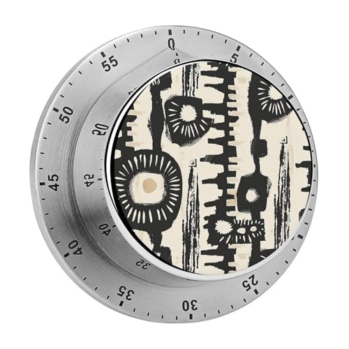 Timer mit afrikanischem Druck-Design, Küchentimer zum Kochen, magnetische Timer, keine Batterien, magnetische Rückenlehne, Countdown-Timer für Klassenzimmer, Zuhause, Studium und Kochen Timer mit afrikanischem Druck-Design, Küchentimer zum Kochen, magnetische Timer, keine Batterien, magnetische Rückenlehne, Countdown-Timer für Klassenzimmer, Zuhause, Studium und Kochen von Rkklvbns