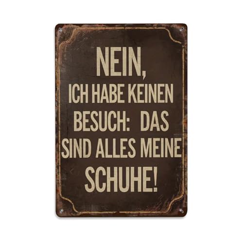 Nein, Ich Habe Keine Besucher Zitat Metall-Blechschild Vintage Garten Schlafzimmer Café Bar Männerhöhle Zuhause Wanddekoration Metallposter 20,3 x 30,5 cm Nein, Ich Habe Keine Besucher Zitat Metall-Blechschild Vintage Garten Schlafzimmer Café Bar Männerhöhle Zuhause Wanddekoration Metallposter 20,3 x 30,5 cm von Rkundrne