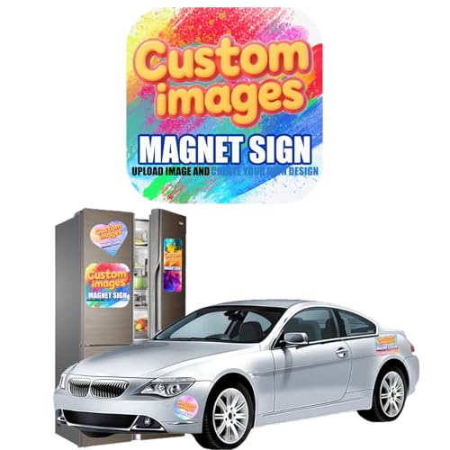 Auto Magnetschilder Personalisierte, Autoschilder mit Wunschtext und Logo, Auto Magnete Selbst Gestalten, Auto Aufkleber für Autos, Unternehmen, den persönlichen Gebrauch Auto Magnetschilder Personalisierte, Autoschilder mit Wunschtext und Logo, Auto Magnete Selbst Gestalten, Auto Aufkleber für Autos, Unternehmen, den persönlichen Gebrauch von RoPox