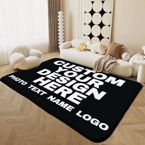 Personalisiert Teppiche, Personalisierbar mit Fotos, Texten und Logos, Flanell Teppiche, rutschfest,Waschbar Super Soft Personalisiert Teppich für Ihren eigenen Bereich, für Schlafzimmer, Das BüRo Personalisiert Teppiche, Personalisierbar mit Fotos, Texten und Logos, Flanell Teppiche, rutschfest,Waschbar Super Soft Personalisiert Teppich für Ihren eigenen Bereich, für Schlafzimmer, Das BüRo von RoPox