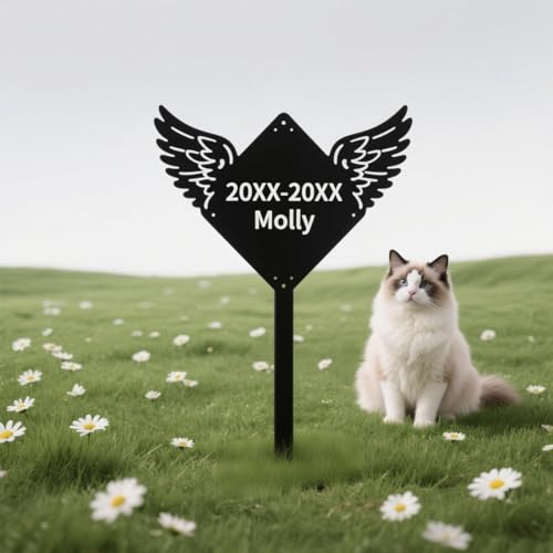 RoPox Personalisierte Haustier-Gedenktafel,Individuell gestaltbar mit Foto und Text, Outdoor-Haustier-Grabmarker, Wetterfester Gravurschutz,Lasergravur, für Tiergrabstein Deko & Tiere Grabtafel RoPox Personalisierte Haustier-Gedenktafel,Individuell gestaltbar mit Foto und Text, Outdoor-Haustier-Grabmarker, Wetterfester Gravurschutz,Lasergravur, für Tiergrabstein Deko & Tiere Grabtafel von RoPox