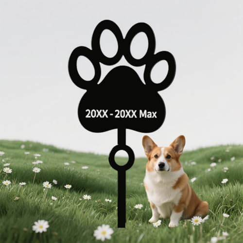 RoPox Personalisierte Haustier-Gedenktafel,Individuell gestaltbar mit Foto und Text, Outdoor-Haustier-Grabmarker, Wetterfester Gravurschutz,Lasergravur, für Tiergrabstein Deko & Tiere Grabtafel RoPox Personalisierte Haustier-Gedenktafel,Individuell gestaltbar mit Foto und Text, Outdoor-Haustier-Grabmarker, Wetterfester Gravurschutz,Lasergravur, für Tiergrabstein Deko & Tiere Grabtafel von RoPox