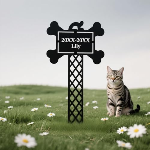 RoPox Personalisierte Haustier-Gedenktafel,Individuell gestaltbar mit Foto und Text, Outdoor-Haustier-Grabmarker, Wetterfester Gravurschutz,Lasergravur, für Tiergrabstein Deko & Tiere Grabtafel RoPox Personalisierte Haustier-Gedenktafel,Individuell gestaltbar mit Foto und Text, Outdoor-Haustier-Grabmarker, Wetterfester Gravurschutz,Lasergravur, für Tiergrabstein Deko & Tiere Grabtafel von RoPox
