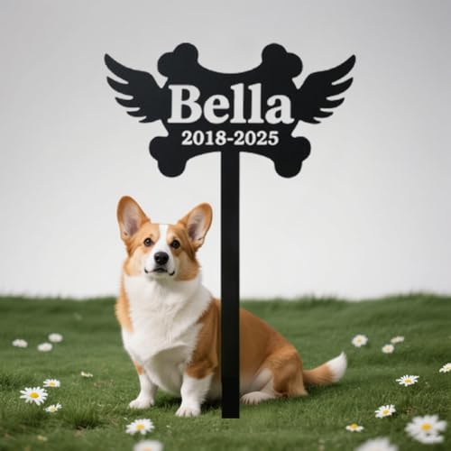 RoPox Personalisierte Haustier-Gedenktafel,Individuell gestaltbar mit Foto und Text, Outdoor-Haustier-Grabmarker, Wetterfester Gravurschutz,Lasergravur, für Tiergrabstein Deko & Tiere Grabtafel RoPox Personalisierte Haustier-Gedenktafel,Individuell gestaltbar mit Foto und Text, Outdoor-Haustier-Grabmarker, Wetterfester Gravurschutz,Lasergravur, für Tiergrabstein Deko & Tiere Grabtafel von RoPox