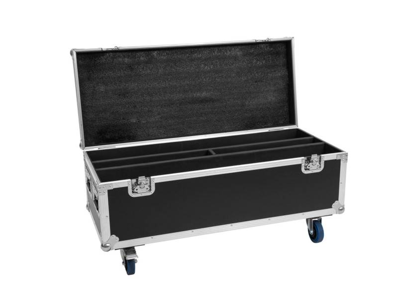Roadinger Transportbehälter ROADINGER Flightcase 2x LED TMH Bar-S120 mit Rollen von Roadinger