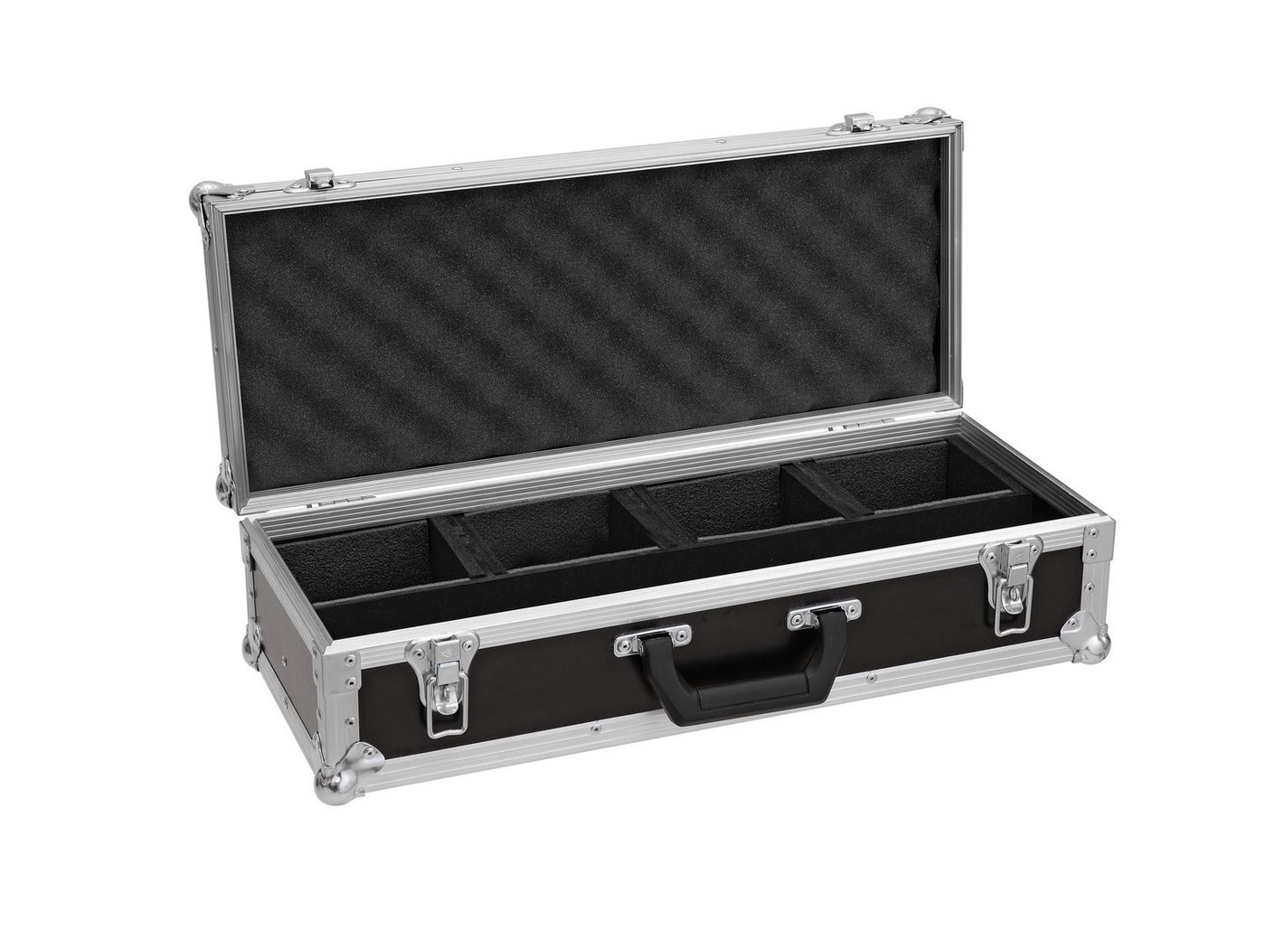 Roadinger Transportbehälter ROADINGER Flightcase 4x AKKU Mini IP UP-4 QCL Spot von Roadinger