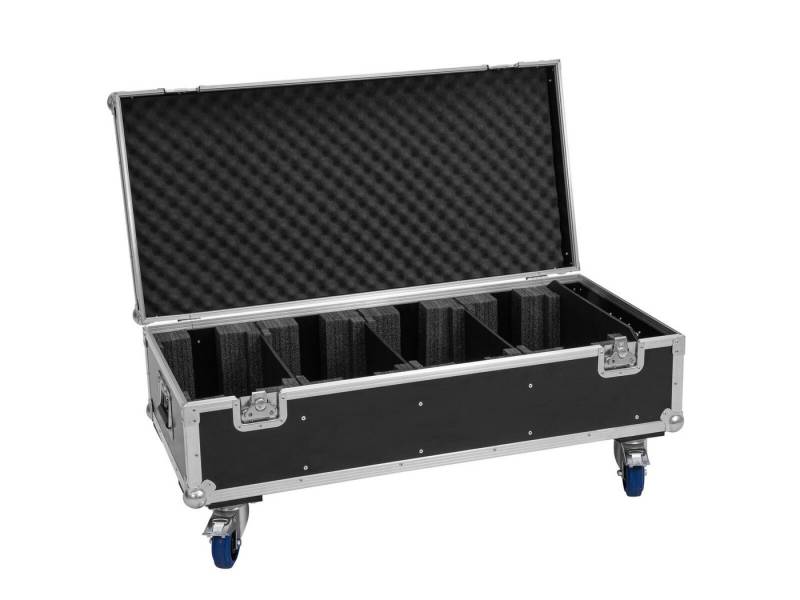 Roadinger Transportbehälter ROADINGER Flightcase 4x PLL-576 CW/WW mit Rollen von Roadinger