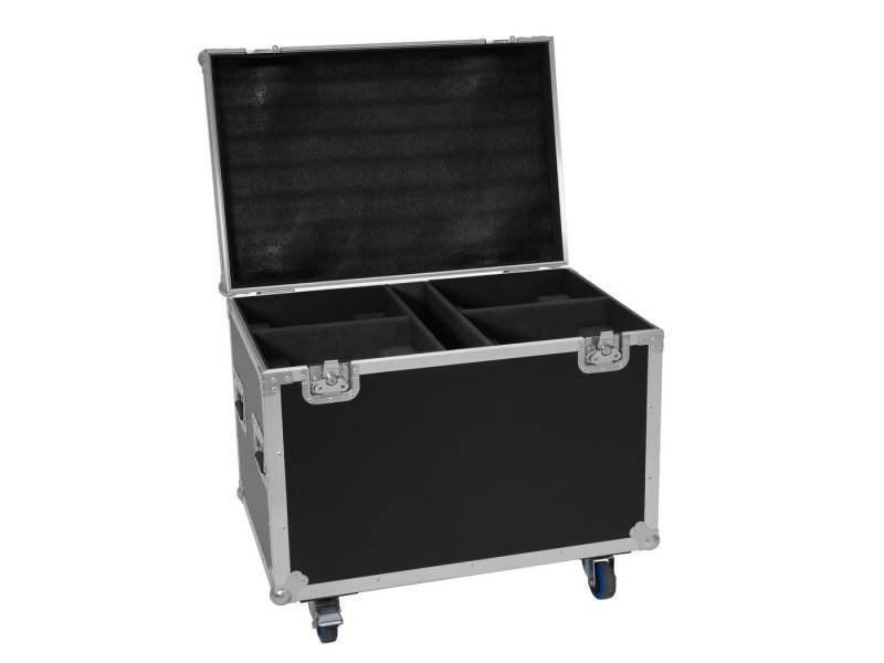 Roadinger Transportbehälter ROADINGER Flightcase 4x TMH-W400 mit Rollen von Roadinger