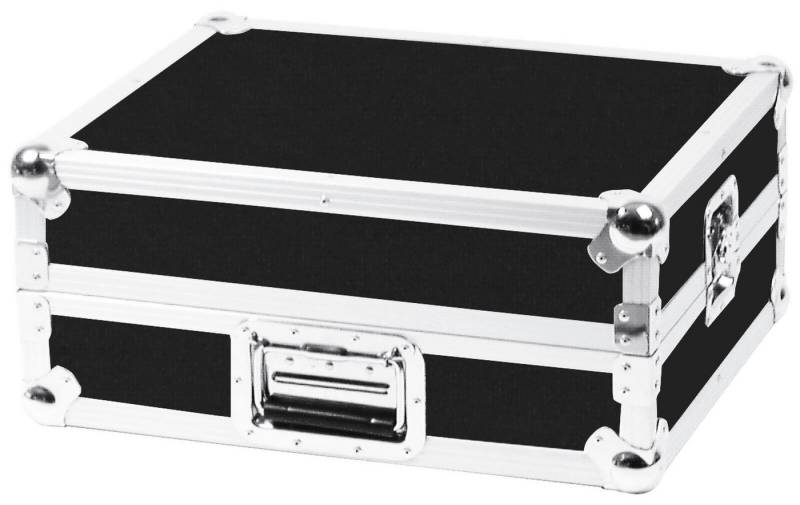 Roadinger Transportbehälter ROADINGER Mixer-Case Profi MCB-19, schräg, sw, 8HE von Roadinger