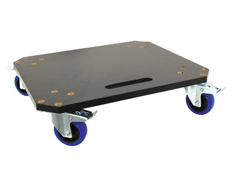 Roadinger Transportbehälter ROADINGER Rollbrett aus MDF 4 Rollen 2 Bremsen von Roadinger
