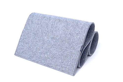 Rob&Raf Bettorganizer Bed Organizer Bett Buttler 'Classic' Bett Tasche Hochbett Polyester Filz Grau 40cm x 120cm von Rob&Raf