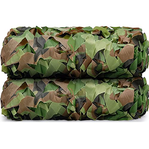 RobLuX Tarnnetz Woodland schattennetz gewächshaus tarnnetz Jagd für Pergola Garten Gewächshaus Hühnerstall Outdoor Party Dekorationen(Size:2 * 5m) von RobLuX