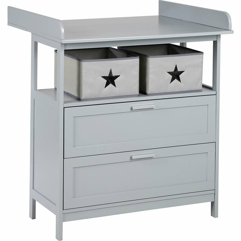 B-Ware Roba Wickelkommode Hamburg Mit Wickelansatz Baby Kinder Kinderzimmer Tisch Grau B-Ware Roba Wickelkommode Hamburg Mit Wickelansatz Baby Kinder Kinderzimmer Tisch Grau von Roba
