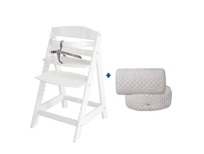 Bundle Treppenhochstuhl 'Sit Up III' & silbergrauer Sitzverkleinerer 'roba Style' Bundle Treppenhochstuhl 'Sit Up III' & silbergrauer Sitzverkleinerer 'roba Style' von Roba