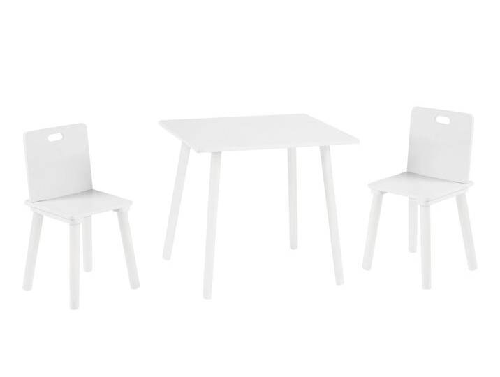 Kindersitzgruppe, Kindermöbel Set aus 2 Kinderstühlen & 1 Tisch, Sitzgarnitur Holz, weiß lackiert. Kindersitzgruppe, Kindermöbel Set aus 2 Kinderstühlen & 1 Tisch, Sitzgarnitur Holz, weiß lackiert. von Roba