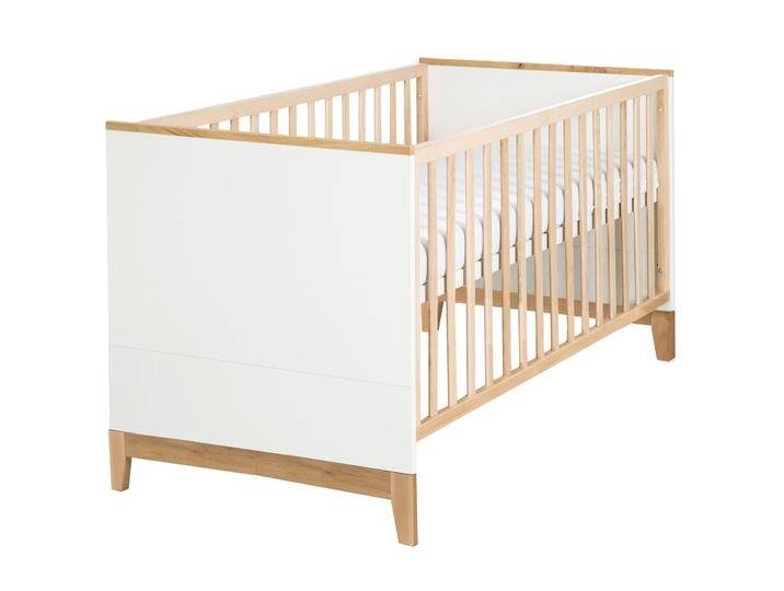Kombi-Kinderbett 'Finn', 70 x 140 cm, höhenverstellbar, 3 Schlupfsprossen, umbaubar von Roba