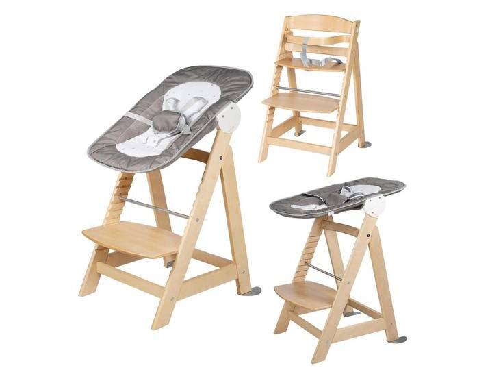 Roba BABYHOCHSTUHL, Natur, Stern/Sternzeichen, 1-Sitzer, 46x94x66.5 cm, Babymöbel, Hochstühle & Zubehör, Hochstühle von Roba