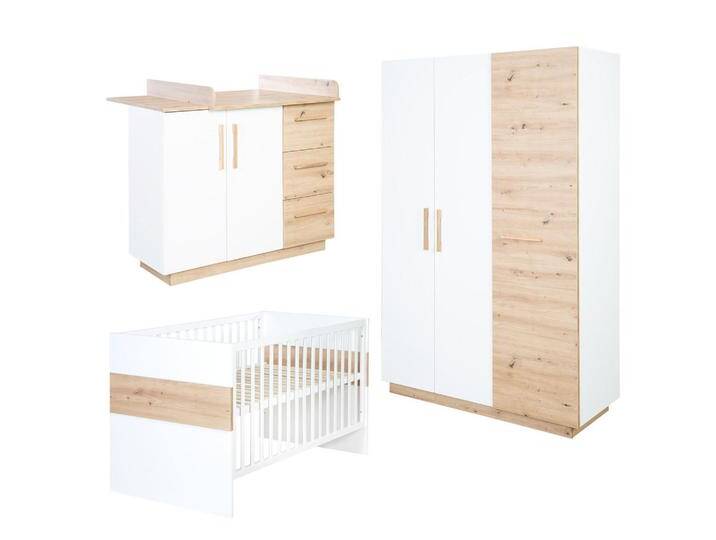 Roba BABYZIMMER-SET, Mehrfarbig, 76x82x144 cm, Blauer Engel, Babymöbel, Babyzimmer-Sets von Roba