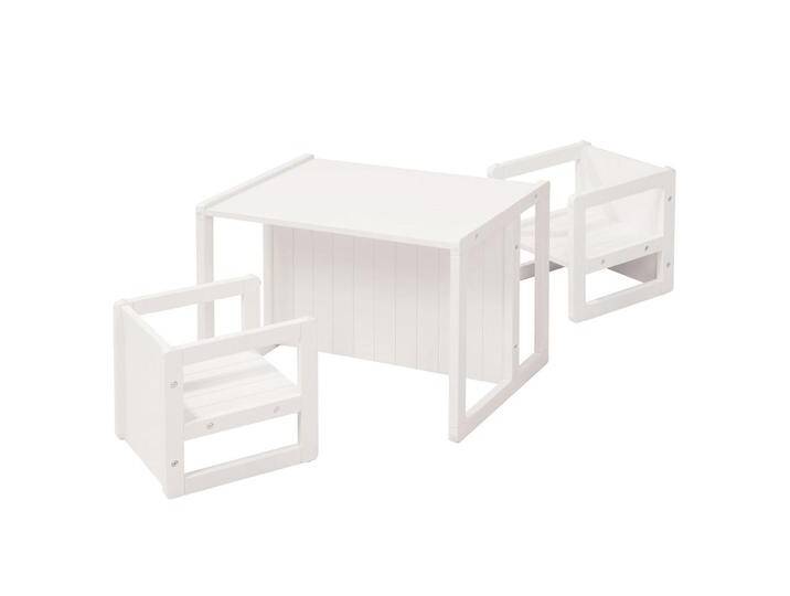 Roba KINDERSITZGRUPPE, Weiß, 4-Sitzer, 57x30x44 cm, Kinder- & Jugendzimmer, Kindermöbel, Kindersitzmöbel & -tische, Kindersitzgruppen von Roba