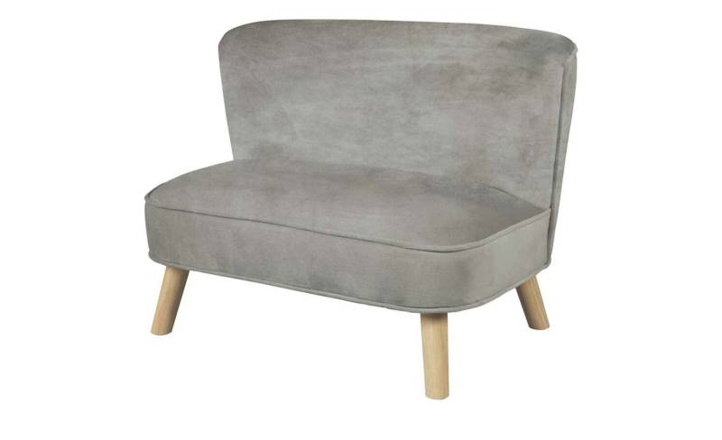 Roba Kindersofa Kindercouch Kindermöbel Kindersessel Sitzmöbel Lil Sofa grau von Roba