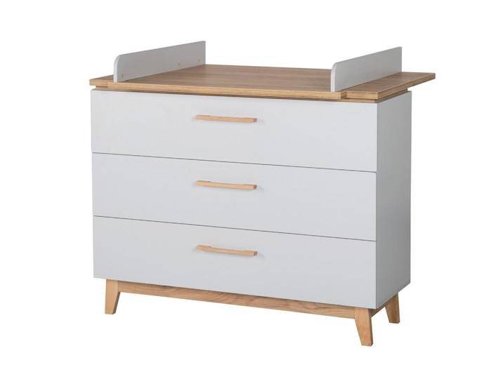 Roba WICKELKOMMODE, Grau, 117x104x78 cm, Blauer Engel, Babymöbel, Wickelkommoden & Zubehör, Wickelkommoden von Roba