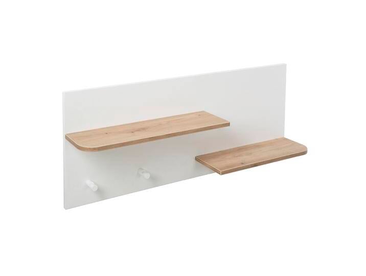 Wandbord PAULINE weiß/ braun von Roba