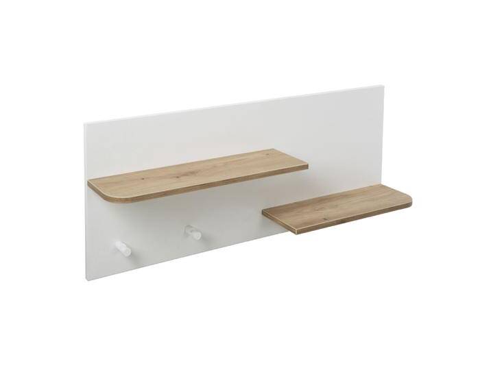 Wandbord PAULINE weiß/ braun von Roba