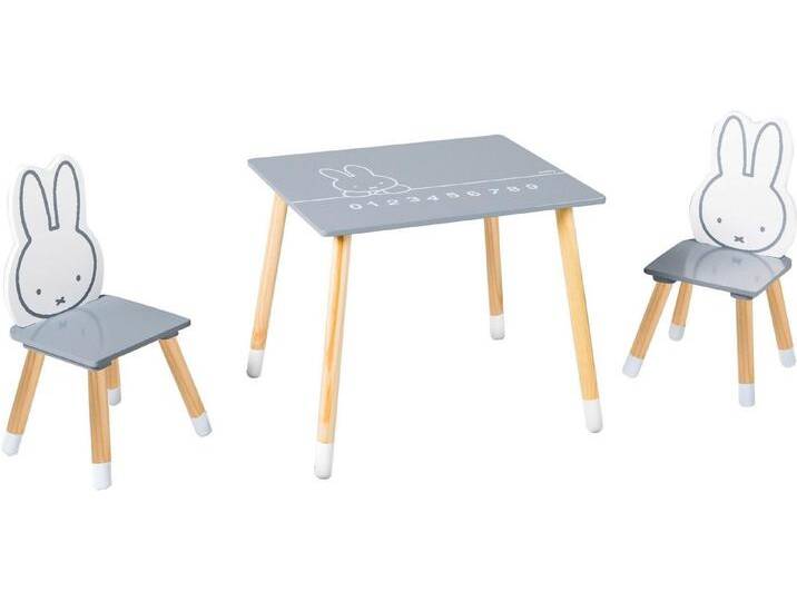 roba® Kindersitzgruppe miffy®, (3-tlg), grau von Roba