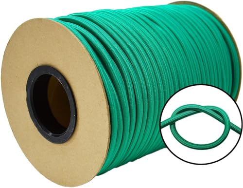 Grün Expanderseil 12mm 25meter Spanngummi Planenseil Gummiseil Gummischnur Gummileine Spannseil Seil Plane von Roban Fashion