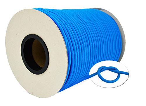 Roban Fashion Blau Expanderseil 10mm 30meter Spanngummi Planenseil Gummiseil Gummischnur Gummileine Spannseil Seil Plane (10mm,30m) von Roban Fashion