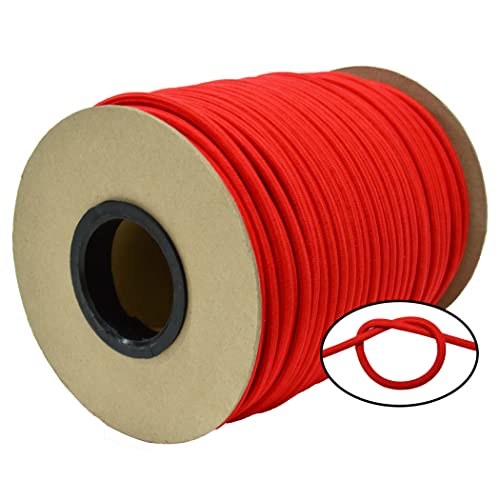 Rot Expanderseil 10mm 10meter Spanngummi Planenseil Gummiseil Gummischnur Gummileine Spannseil Seil Plane von Roban Fashion