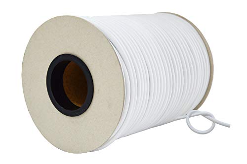 Weiß Gummiseile 6mm 30meter Expanderseil Gummischnur Planenseil Wetterfest für Anhängerplane Sonnensegel von Roban Fashion