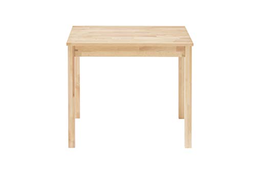 Robas Lund Tisch Esszimmertisch Massivholz Kernbuche, Alfons BxHxT 70 x 76 x 70 cm, Natur von Robas Lund
