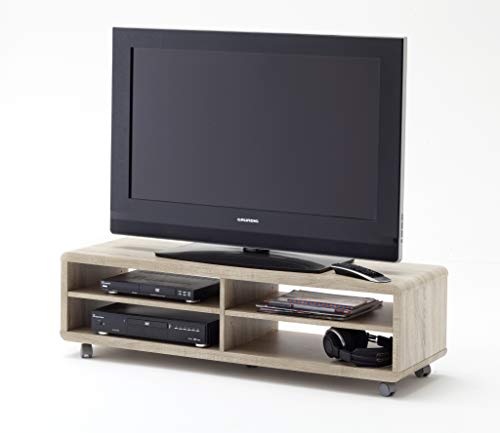 Robas Lund Lowboard TV Möbel Eiche Sonoma Nachbildung, Braun von Robas Lund