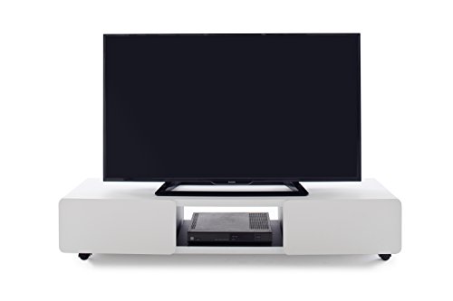 Robas Lund Lowboard Weiß matt TV Möbel mit Melamin beschichtet von Robas Lund
