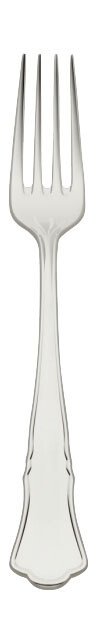 Menügabel 20 cm Alt-Chippendale 150 g massiv versilbert von Robbe & Berking