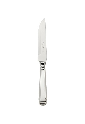 Robbe & Berking Art Deco Steakmesser (150 g massiv versilbert) von Robbe & Berking