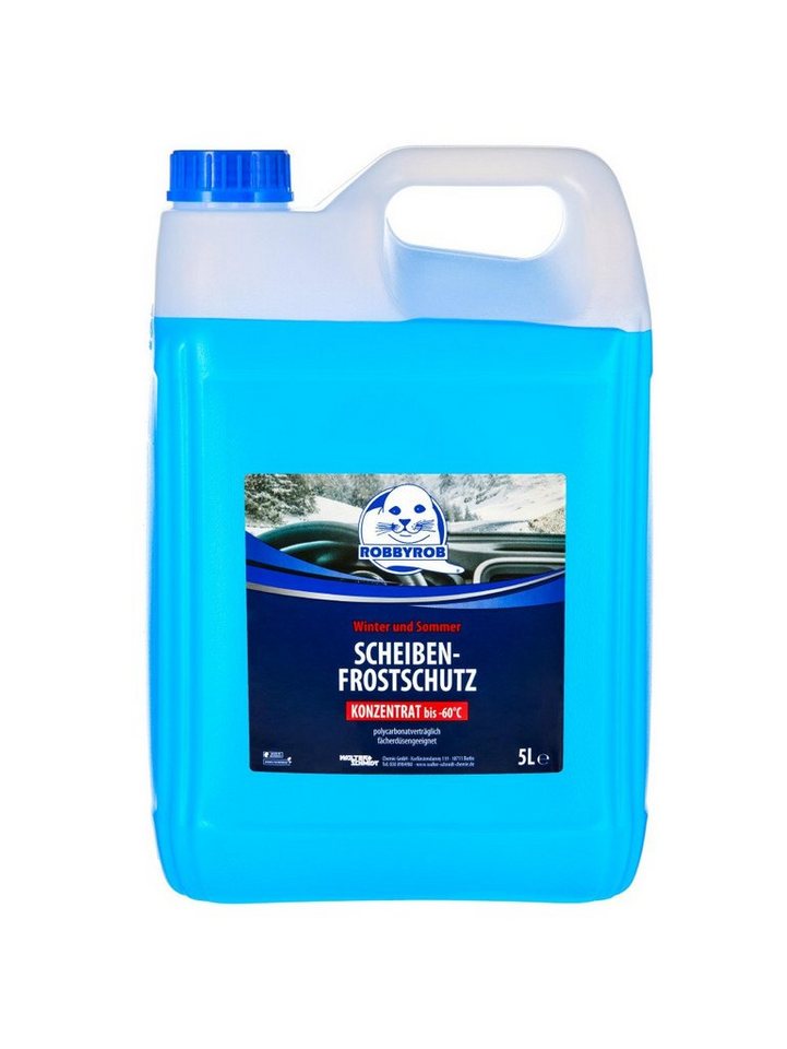 Robbyrob Robbyrob Scheibenfrostschutz bis -60°C Konzentrat Scheibenreiniger Robbyrob Robbyrob Scheibenfrostschutz bis -60°C Konzentrat Scheibenreiniger von Robbyrob