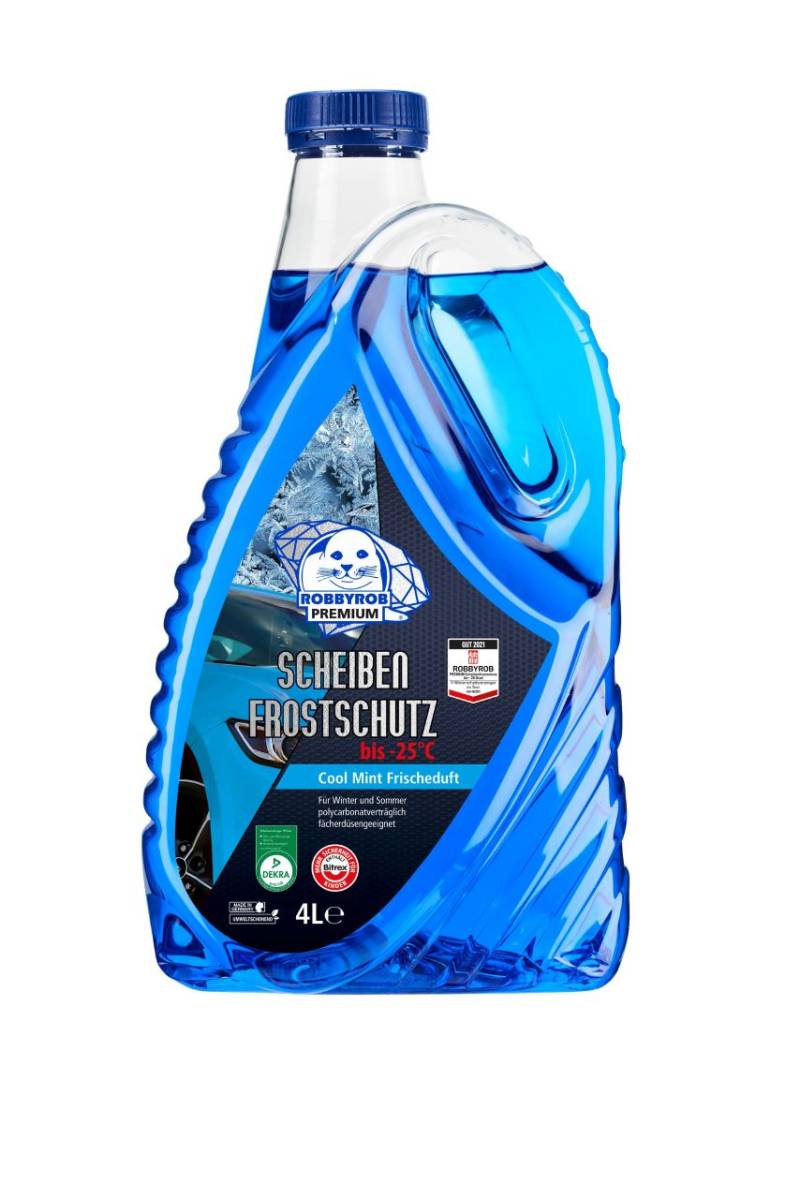 Robbyrob Scheibenfrostschutz bis -25°C gebrauchsfertig 4L von Robbyrob