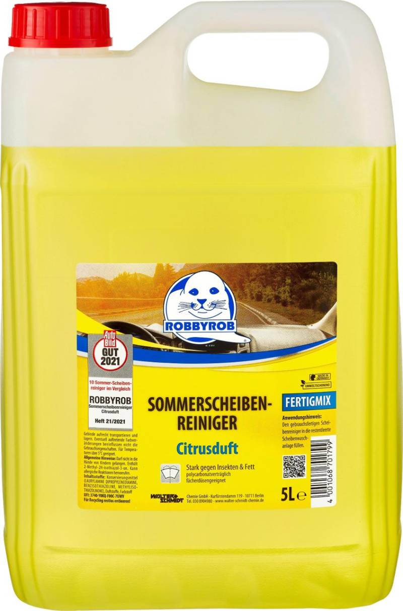 Robbyrob Sommerscheibenreiniger Fertigmix Citrus 5 L Robbyrob Sommerscheibenreiniger Fertigmix Citrus 5 L von Robbyrob