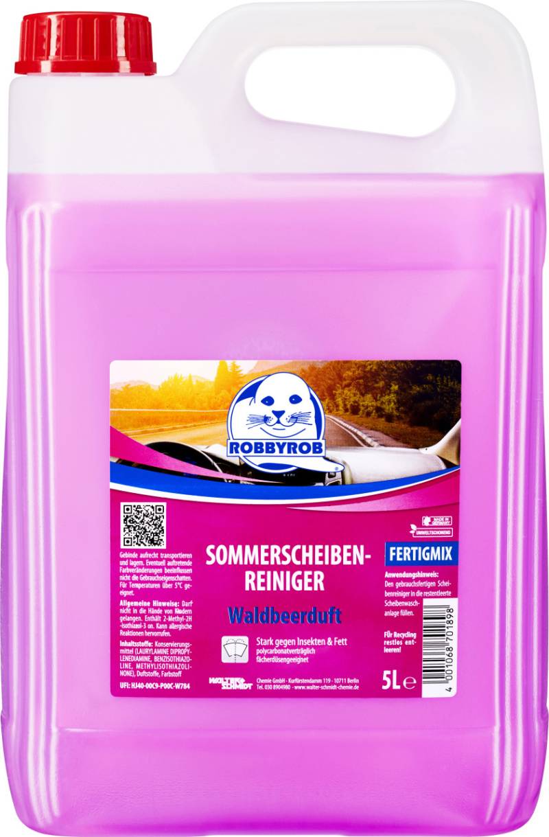 Robbyrob Sommerscheibenreiniger Fertigmix Waldbeere 5 L von Robbyrob