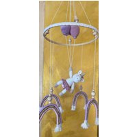 Einhorn Mobile von RobellaHandmade